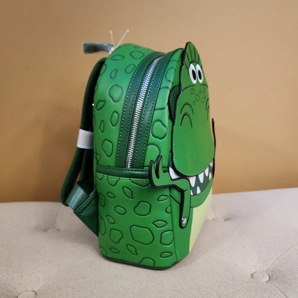 Loungefly Disney Pixar Toy Story Rex Cosplay Mini Backpack NYCC Exclusive NEW - Picture 4 of 13
